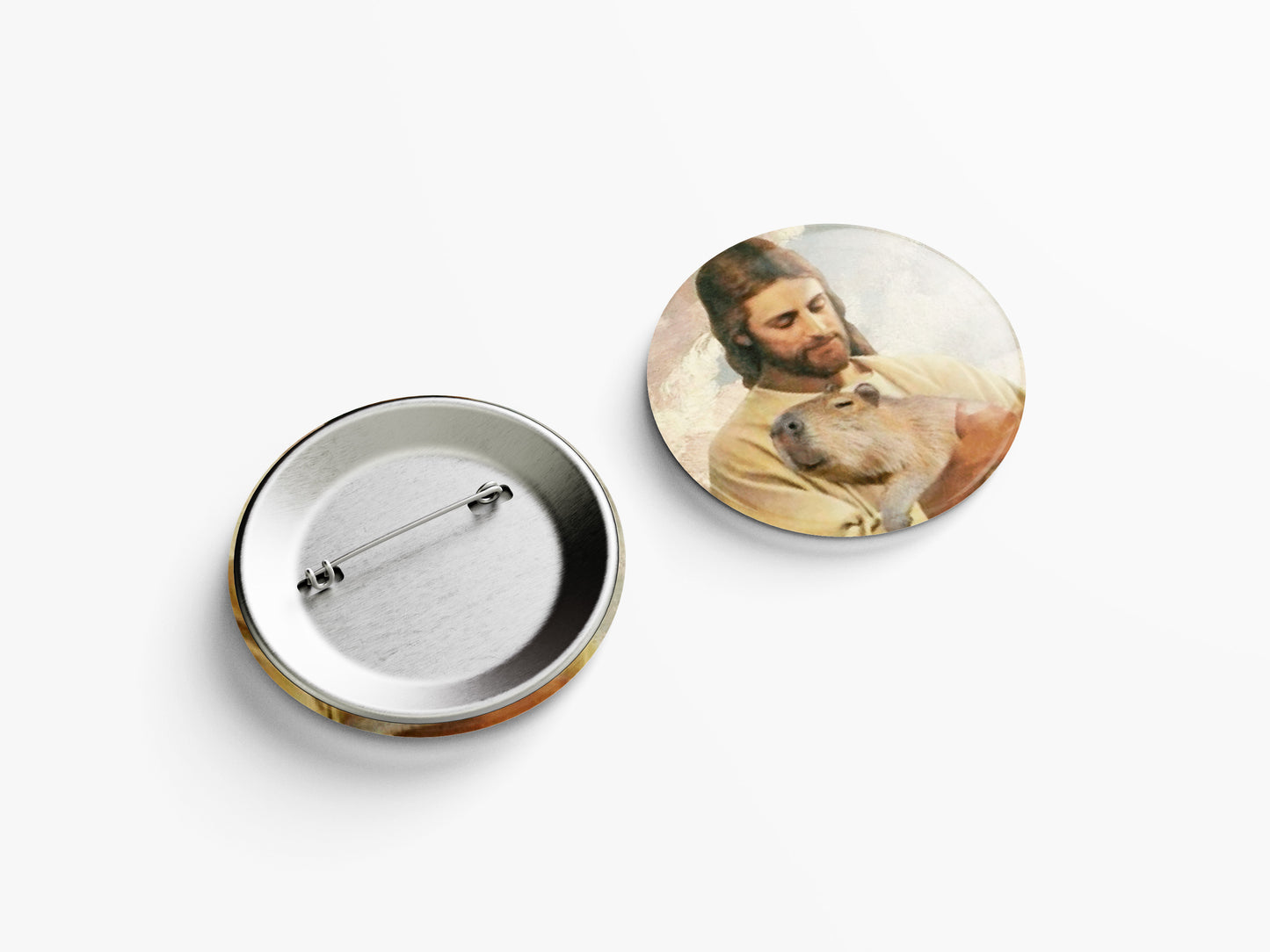 CAPIBARA & JESUS PIN