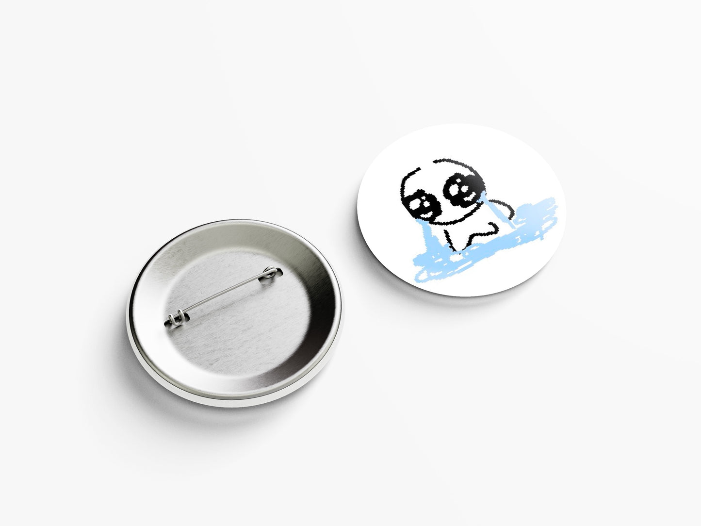 CRYING LITTLE MAN PIN