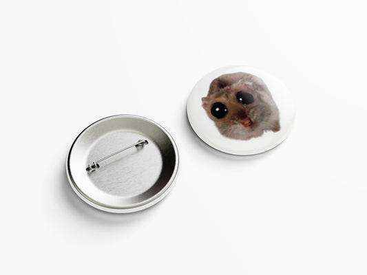 HAMSTER SAD PIN