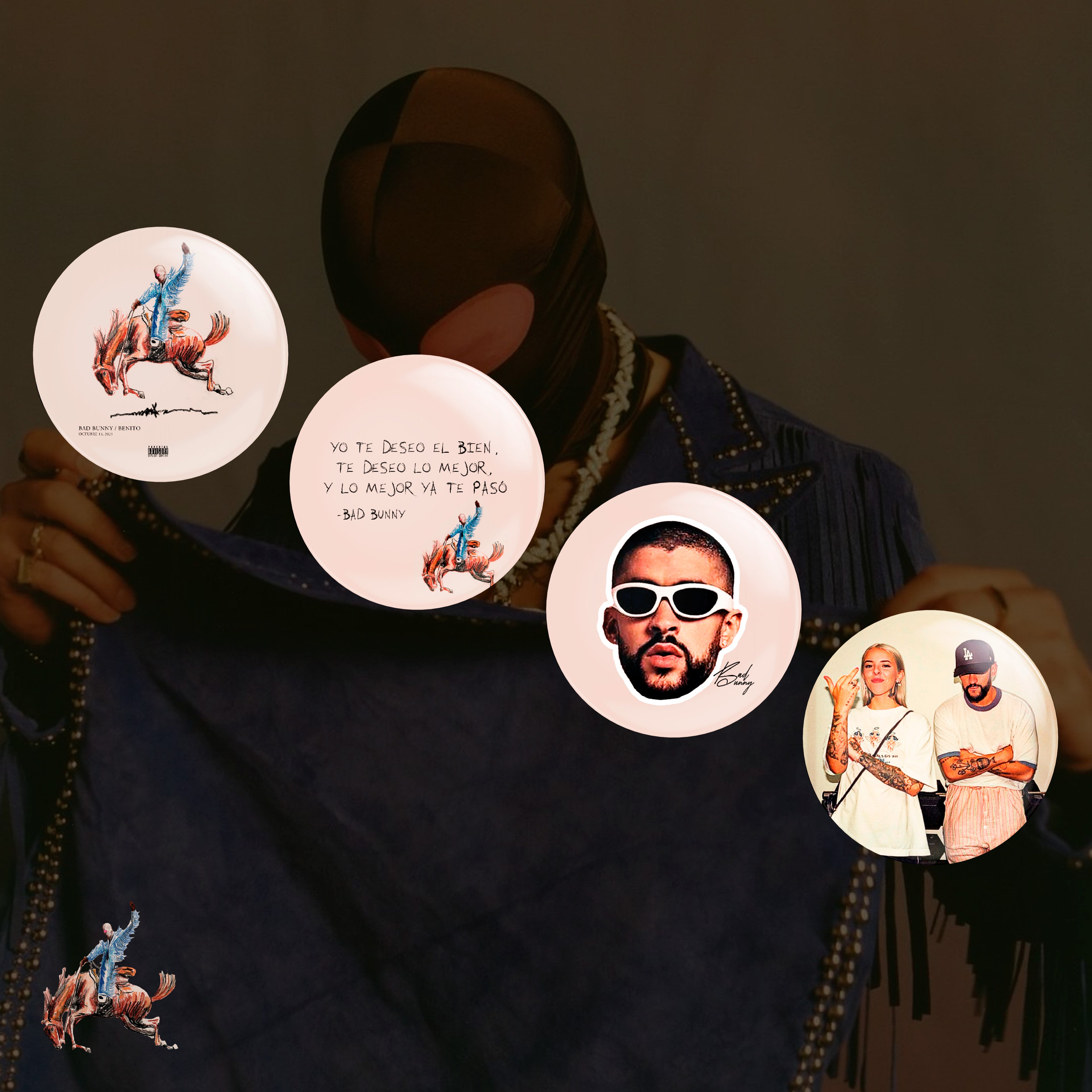 BAD BUNNY PIN PACK