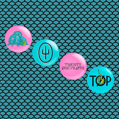 TWENTY ONE PILOTS PIN PACK