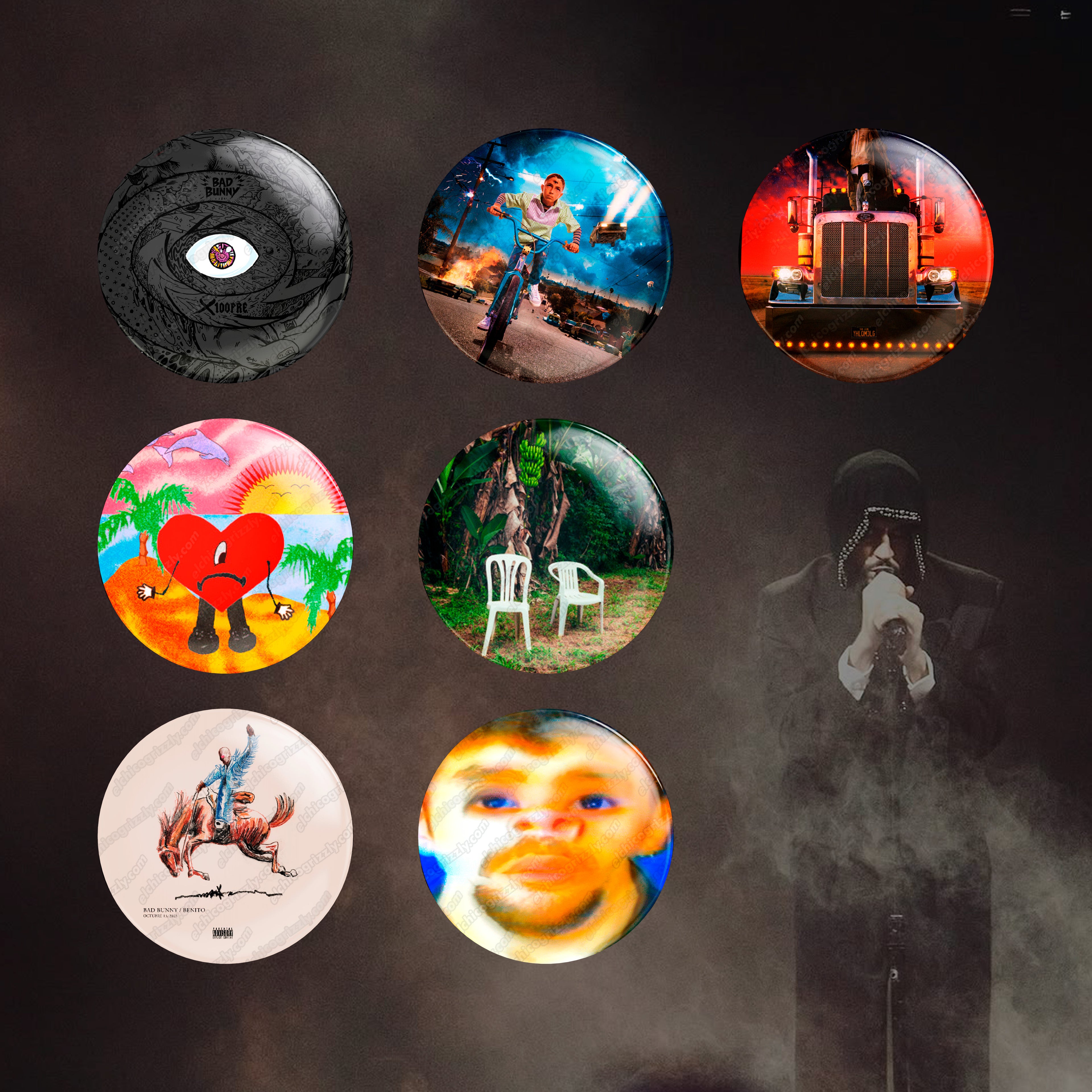 BAD BUNNY PIN PACK