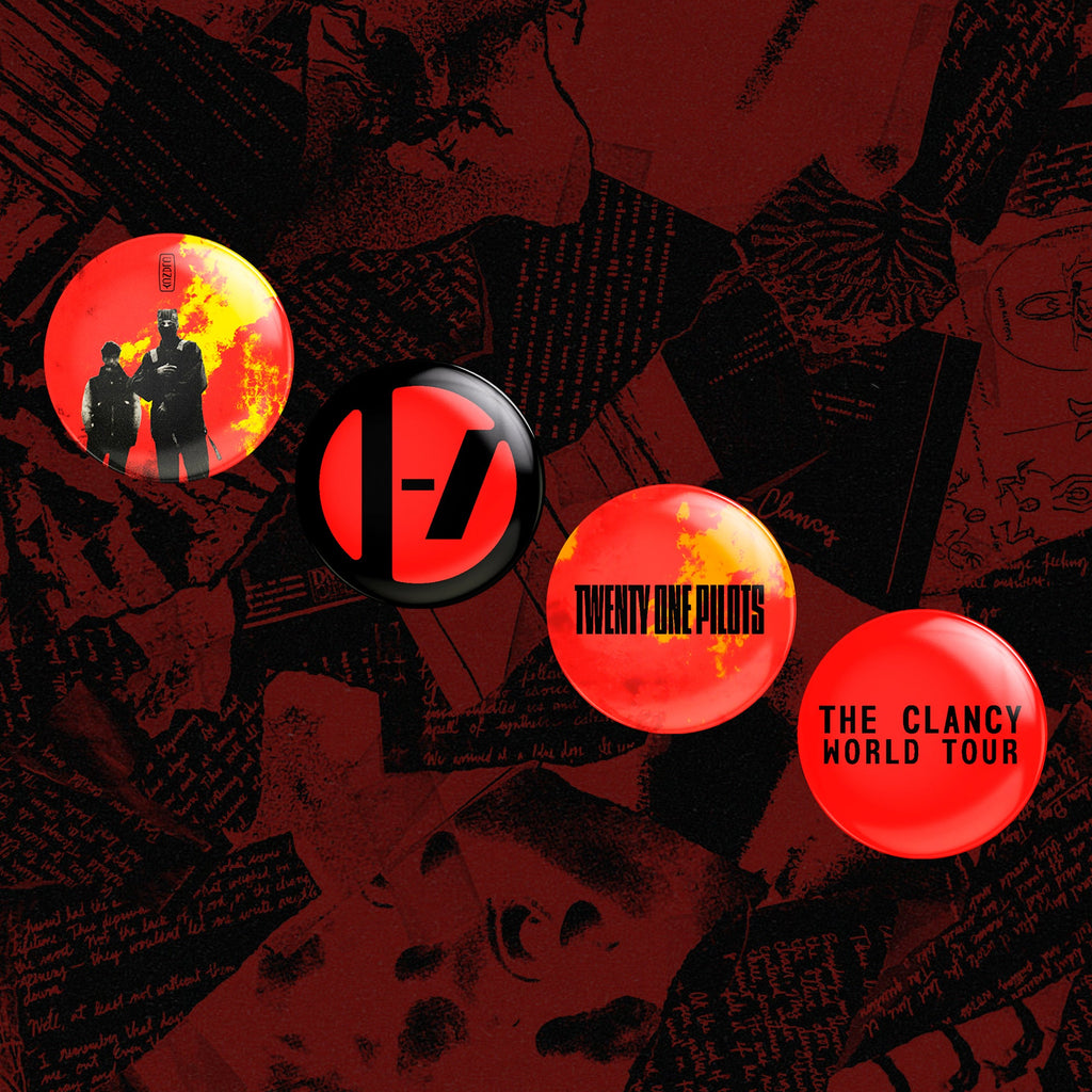 TWENTY ONE PILOTS PIN PACK