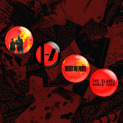 TWENTY ONE PILOTS PIN PACK