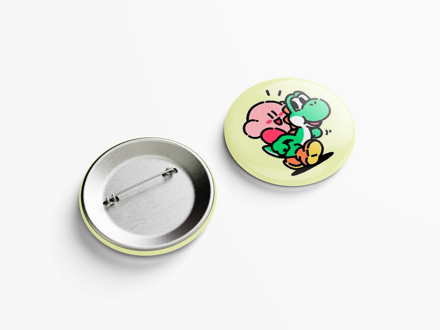 KIRBY AND YOSHI PIN