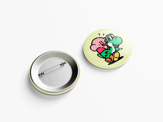 KIRBY AND YOSHI PIN