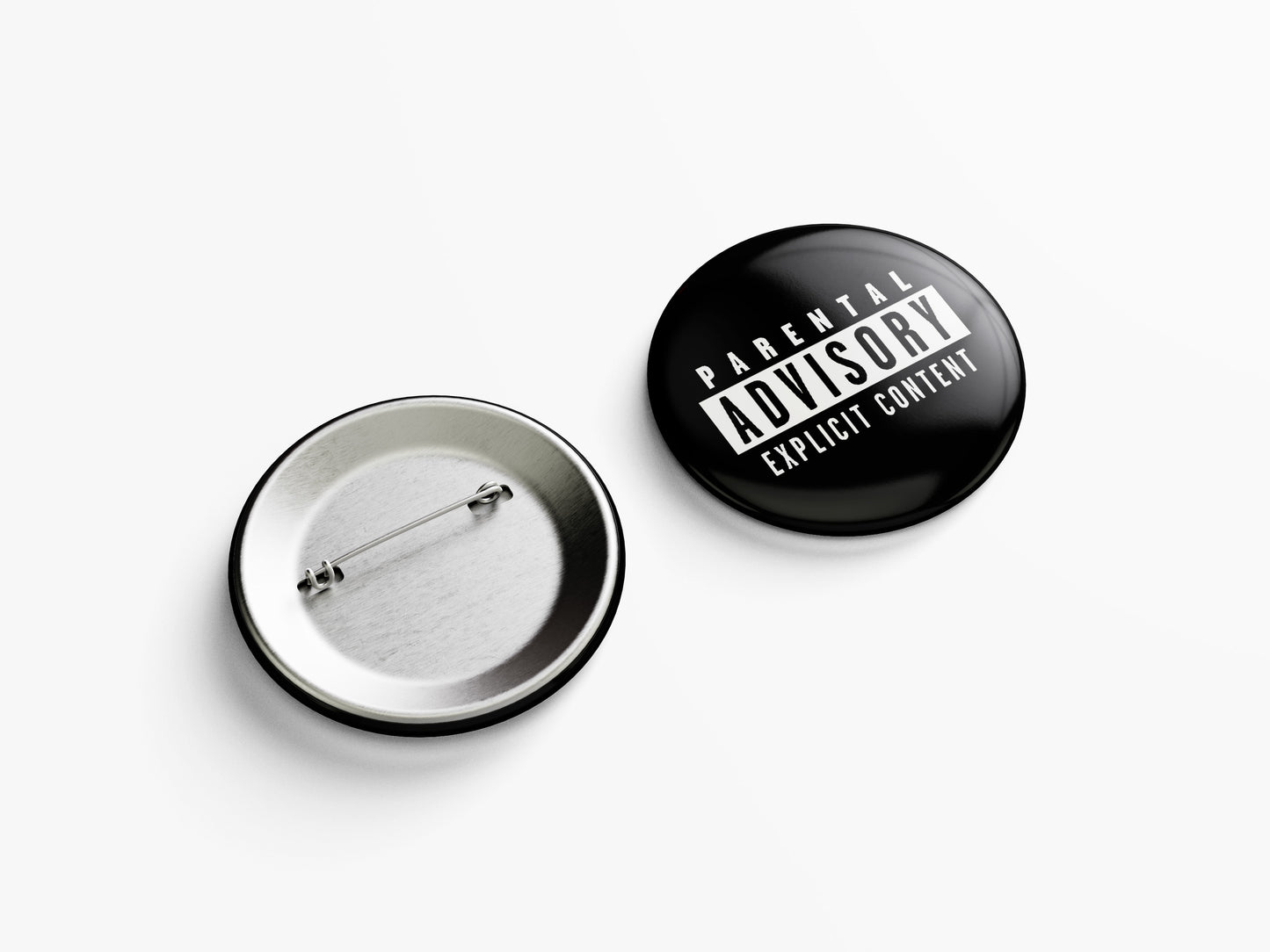 PARENTAL ADVISORY EXPLICIT CONTENT PIN