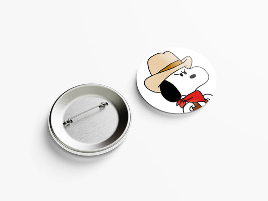 SNOOPY COWBOY PIN
