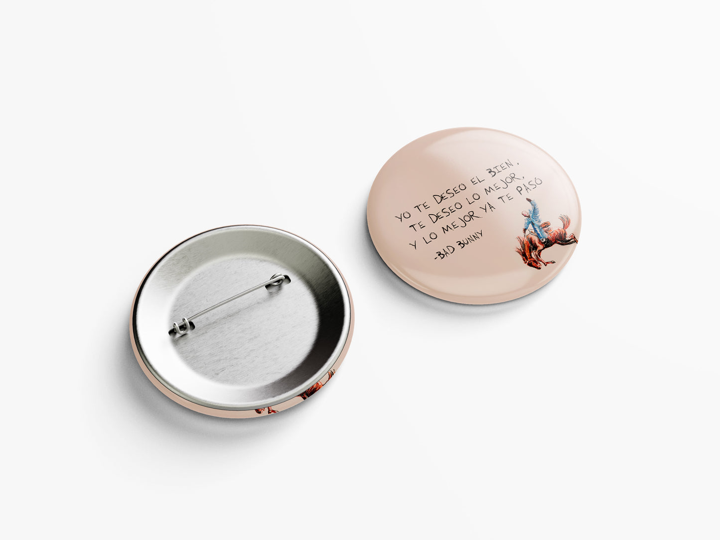 BAD BUNNY LYRICS PIN