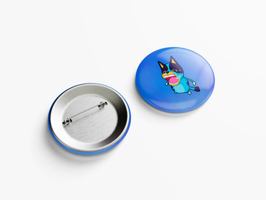 BLUEY MEME PIN