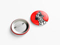 NSQK: DALMATA ROJO PIN