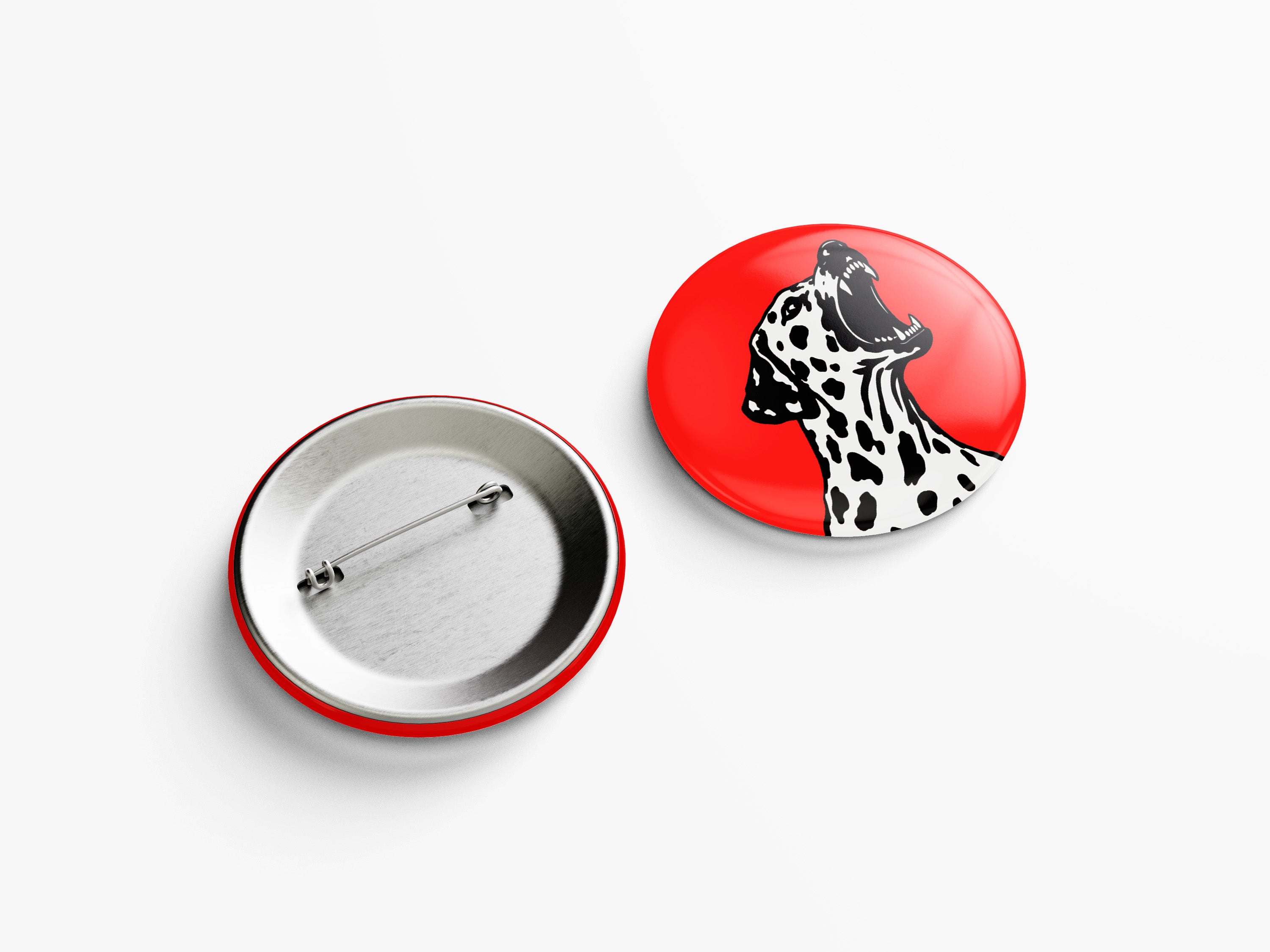 NSQK: DALMATA ROJO PIN