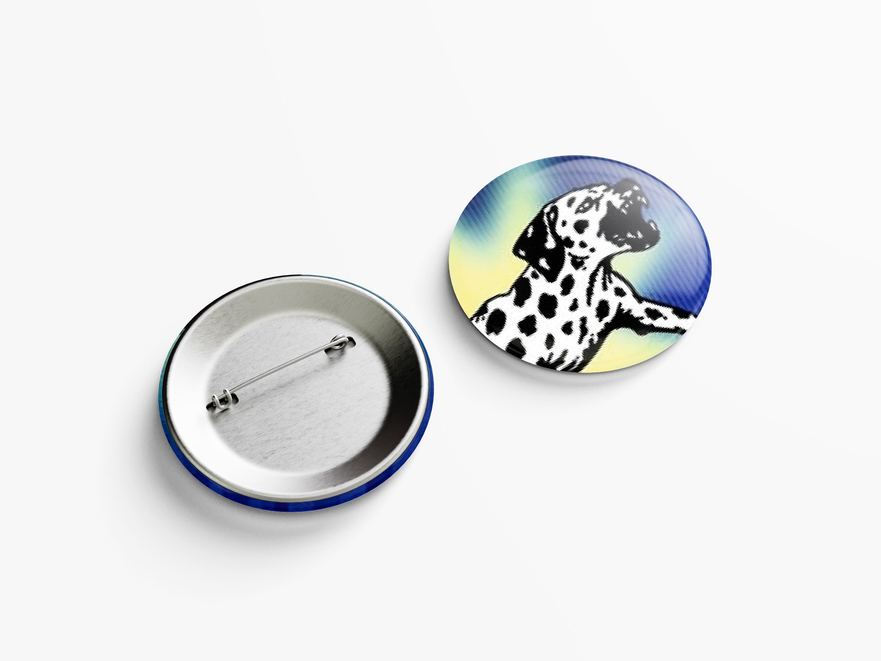 NSQK: DALMATA AZUL PIN