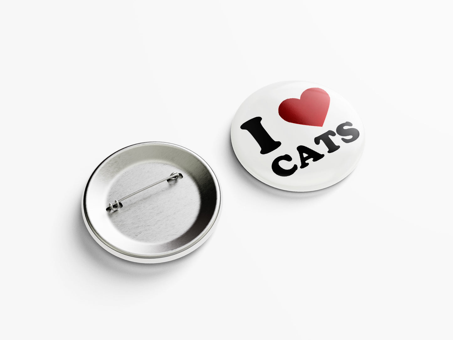 I LOVE CATS PIN