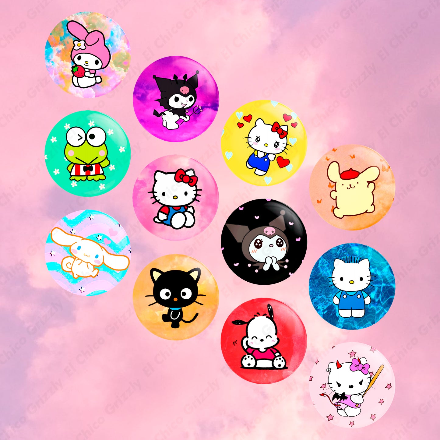 SANRIO PIN PACK