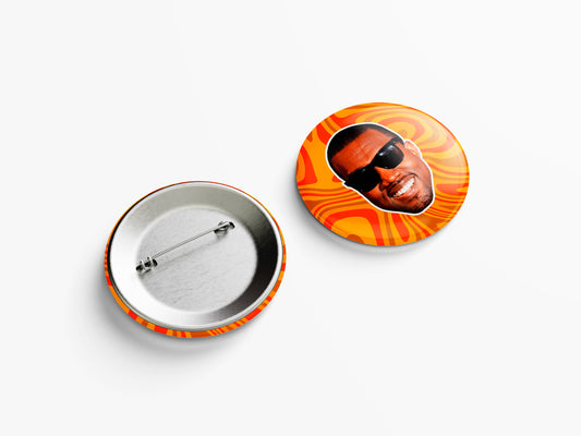 KANYE WEST HAPPY PIN