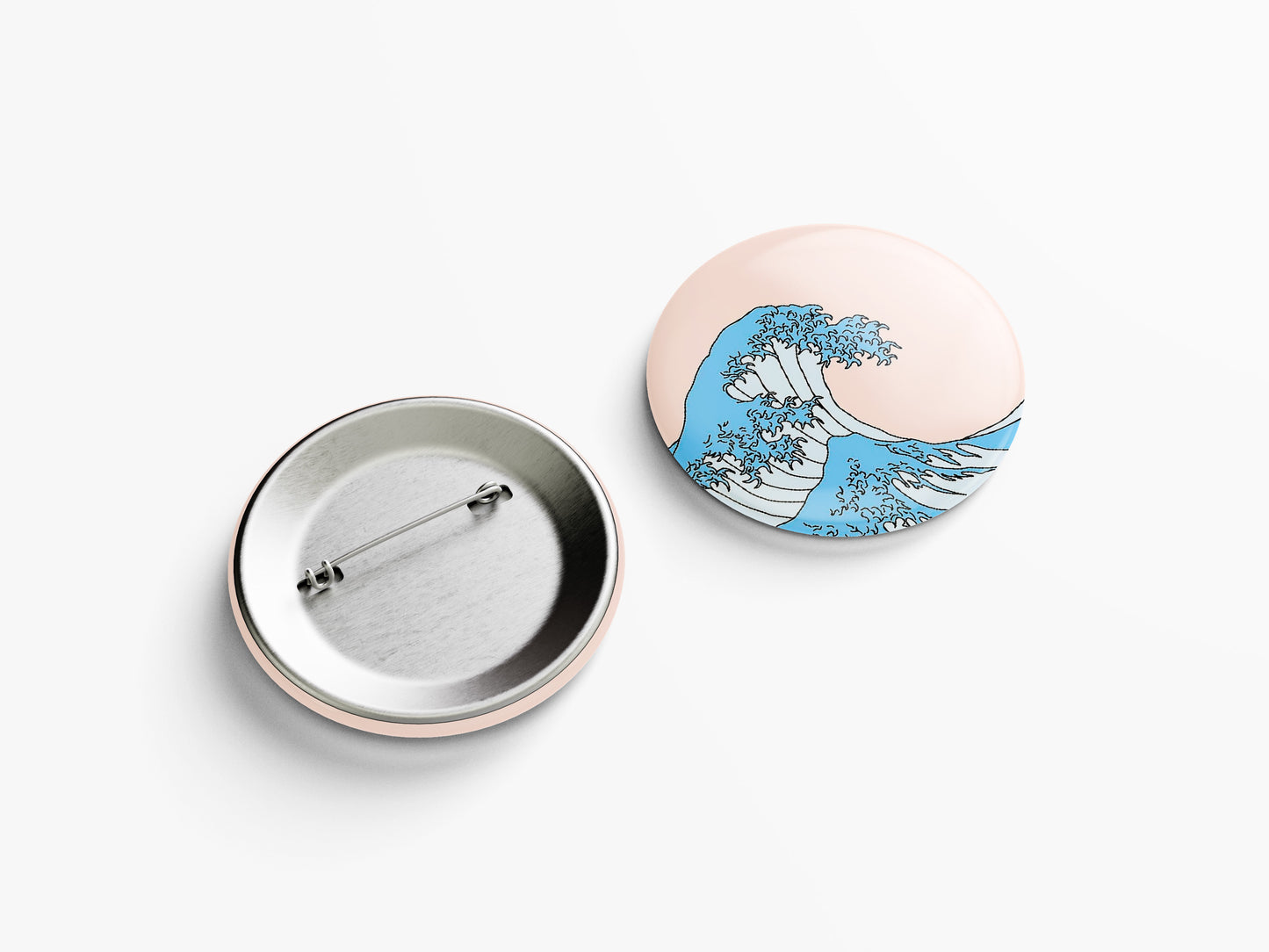 VAPORWAVE OCEAN PIN