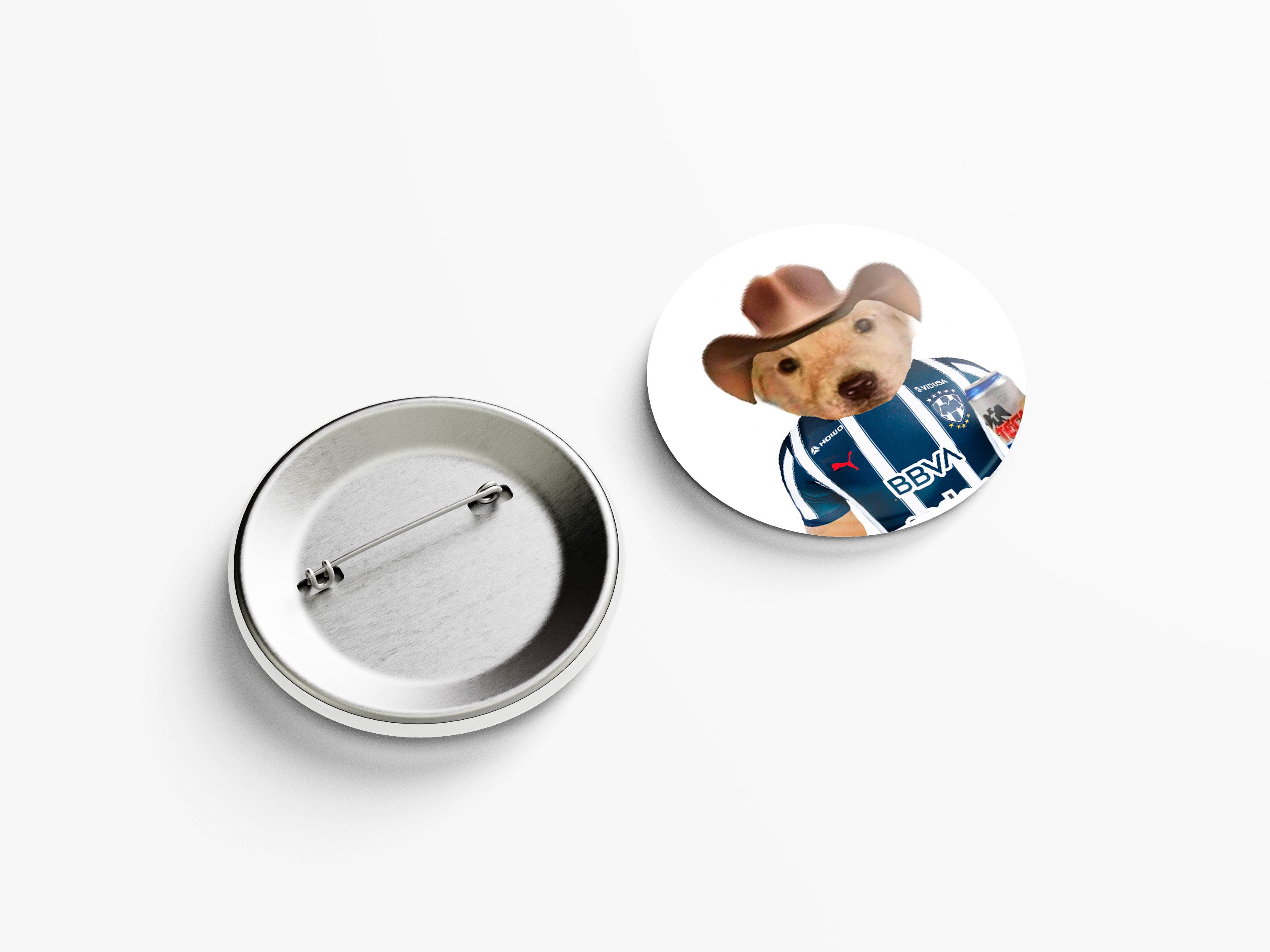 PERRITO RAYADOS PIN