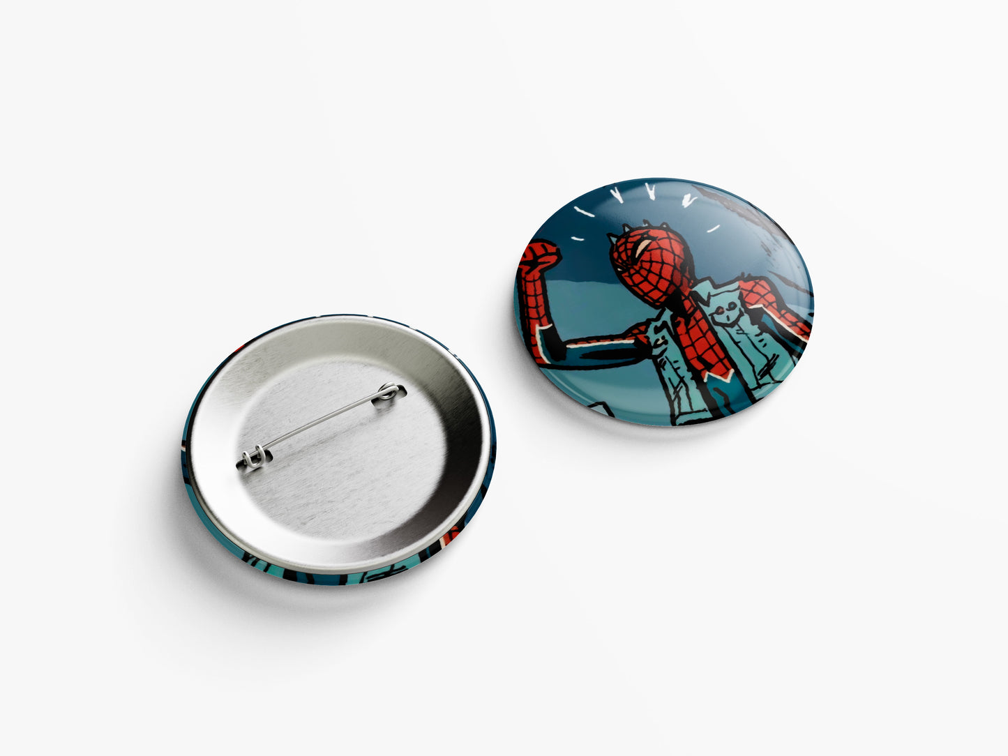 SPIDER PUNK COMIC PIN