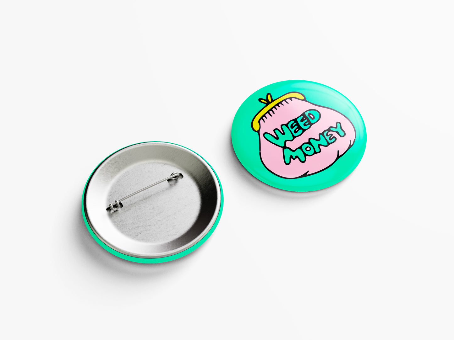 WEED MONEY PIN